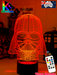 Darth Vader Wire Mask Helmet 3D LED Night Light Lamp - KustomboxNight Lights & Ambient LightingKustomboxStandard Size