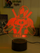 Deadpool Love Hands 3D LED Night Light Lamp - KustomboxNight Lights & Ambient LightingKustomboxStandard Size - No Name