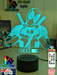 Deadpool Love Hands 3D LED Night Light Lamp - KustomboxNight Lights & Ambient LightingKustomboxStandard Size - No Name