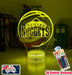 Denver Nuggets Basketball Team 3D LED Night Light Lamp - KustomboxNight Lights & Ambient LightingKustomboxStandard Size