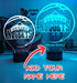 Denver Nuggets Basketball Team 3D LED Night Light Lamp - KustomboxNight Lights & Ambient LightingKustomboxStandard Size