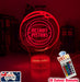 Detroit Pistons Basketball Team 3D LED Night Light Lamp - KustomboxNight Lights & Ambient LightingKustomboxStandard Size