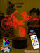 Dirt Bike Freestyle Motocross 3D LED Night Light Lamp - KustomboxNight Lights & Ambient LightingKustomboxStandard Size - No NameBlack Base