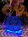 Dog Paws Angel Wings Christmas Memorial Bauble LED Hanging Decoration - KustomboxNight Lights & Ambient LightingKustomboxBauble - Standard Size