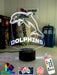 Dolphins Rugby League Football Club 3D LED Night Light - KustomboxNight Lights & Ambient LightingKustomboxStandard Size