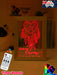 Dream Catcher Follow your Dreams Personalised Name Timber Frame base USB 3D LED Night Light + Remote - KustomboxNight Lights & Ambient LightingKustomboxTimber Frame Light
