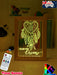 Dream Catcher Follow your Dreams Personalised Name Timber Frame base USB 3D LED Night Light + Remote - KustomboxNight Lights & Ambient LightingKustomboxTimber Frame Light