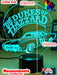 Dukes of Hazzard The General Lee 3D LED Night Light Lamp - KustomboxNight Lights & Ambient LightingKustomboxStandard Size - No Name