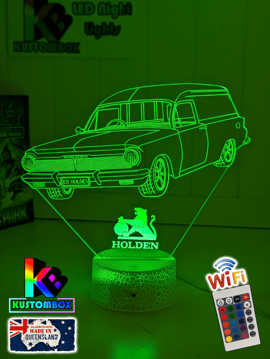 EH Holden Panel Van Car 1963 to 65 3D LED Night Light Lamp - KustomboxNight Lights & Ambient LightingKustomboxStandard Size - No Name