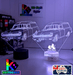 EH Holden Panel Van Car 1963 to 65 3D LED Night Light Lamp - KustomboxNight Lights & Ambient LightingKustomboxStandard Size - No Name