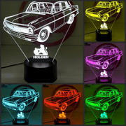 EH Holden Sedan 1963 to 65 Personalised Name 3D LED Night Light Lamp - KustomboxNight Lights & Ambient LightingKustomboxStandard Size - No Name