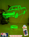 EH Holden Ute Car 1963 to 65 3D LED Night Light Lamp Mancave Bar Room - KustomboxNight Lights & Ambient LightingKustomboxStandard Size - No Name