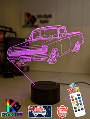 EH Holden Ute Car 1963 to 65 3D LED Night Light Lamp Mancave Bar Room - KustomboxNight Lights & Ambient LightingKustomboxStandard Size - No Name