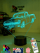 EH Holden Ute Car 1963 to 65 3D LED Night Light Lamp Mancave Bar Room - KustomboxNight Lights & Ambient LightingKustomboxStandard Size - No Name
