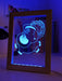Elephant Safari Animal - Personalised Name Timber Frame USB 3D LED Night Light Lamp - KustomboxNight Lights & Ambient LightingKustomboxTimber Frame Light - $34.99