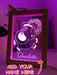Elephant Safari Animal - Personalised Name Timber Frame USB 3D LED Night Light Lamp - KustomboxNight Lights & Ambient LightingKustomboxTimber Frame Light - $34.99