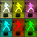 Elvis Presley Statue King of Pop 3D LED Night Light Lamp - KustomboxNight Lights & Ambient LightingKustomboxStandard Size