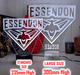 ESSENDON BOMBERS Australian Football Club 3D LED Night Light - KustomboxNight Lights & Ambient LightingKustomboxStandard Size