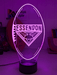 Essendon Bombers Australian Football Club 3D LED Night Light - KustomboxNight Lights & Ambient LightingKustomboxStandard Size