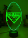 Essendon Bombers Australian Football Club 3D LED Night Light - KustomboxNight Lights & Ambient LightingKustomboxStandard Size