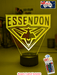ESSENDON BOMBERS Australian Football Club 3D LED Night Light - KustomboxNight Lights & Ambient LightingKustomboxStandard Size