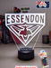 ESSENDON BOMBERS Australian Football Club 3D LED Night Light - KustomboxNight Lights & Ambient LightingKustomboxStandard Size