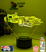 F1 Formula One Racing Car Side view 3D LED Night Light Lamp - KustomboxNight Lights & Ambient LightingKustomboxStandard Size - No Name