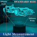 F1 Formula One Racing Car Side view 3D LED Night Light Lamp - KustomboxNight Lights & Ambient LightingKustomboxStandard Size - No Name