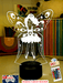 Fairy Princess Personalised Name 3D LED Night Light Lamp - KustomboxNight Lights & Ambient LightingKustomboxStandard