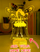 Fairy Princess Personalised Name 3D LED Night Light Lamp - KustomboxNight Lights & Ambient LightingKustomboxStandard