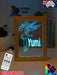 Fairy Princess Personalised Name Timber Frame base USB 3D LED Night Light + Remote - KustomboxNight Lights & Ambient LightingKustomboxTimber Frame Light