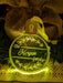 Family Name Christmas Branch Personalised Name Bauble Light Decoration - KustomboxNight Lights & Ambient LightingKustomboxBauble - Standard Size
