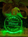 Family Name Christmas Branch Personalised Name Bauble Light Decoration - KustomboxNight Lights & Ambient LightingKustomboxBauble - Standard Size