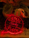 Family Name Christmas Flowers Personalised Name Bauble Light Decoration - KustomboxNight Lights & Ambient LightingKustomboxBauble - Standard Size