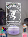 Fireball Whisky Personalised 3D LED Night Light Lamp Mancave Bar Light - KustomboxNight Lights & Ambient LightingKustomboxStandard No Name