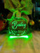 First Christmas 2024 Personalised Name Tree Bauble Light Decoration - KustomboxNight Lights & Ambient LightingKustomboxBauble - Standard Size