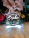 First Christmas 2024 Personalised Name Tree Bauble Light Decoration - KustomboxNight Lights & Ambient LightingKustomboxBauble - Standard Size