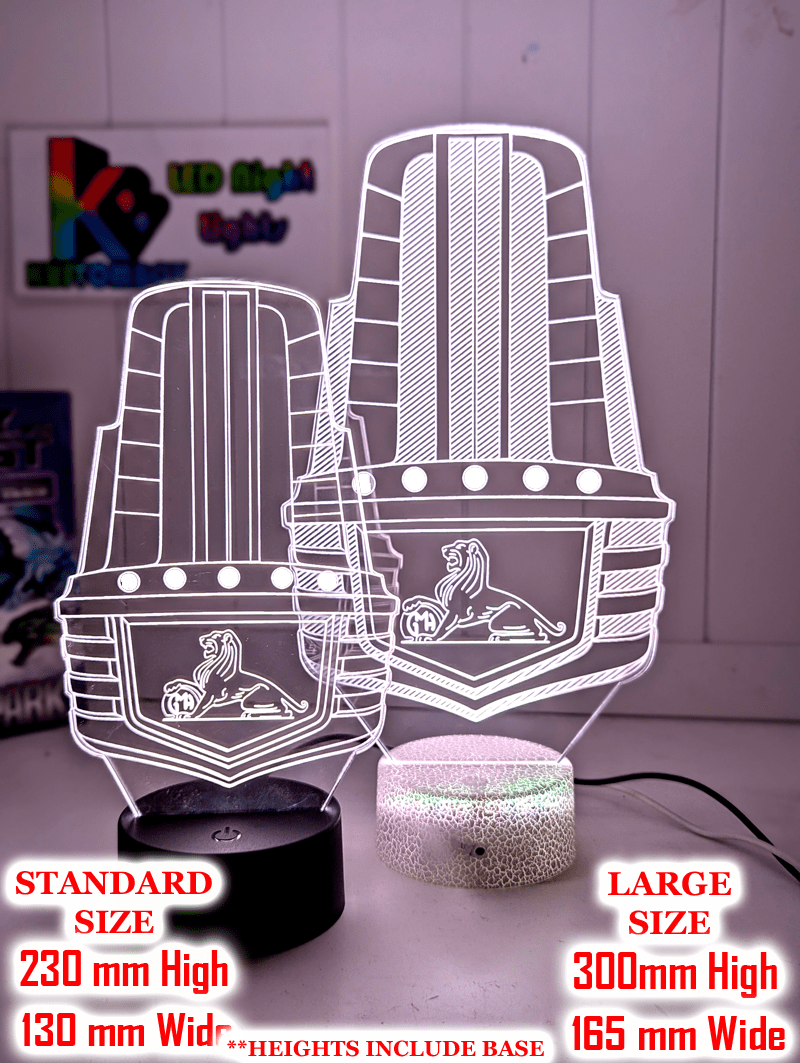 FJ HOLDEN Front Grill Emblem Logo Custom 3D LED Light Night Lamp - KustomboxNight Lights & Ambient LightingKustomboxStandard Size