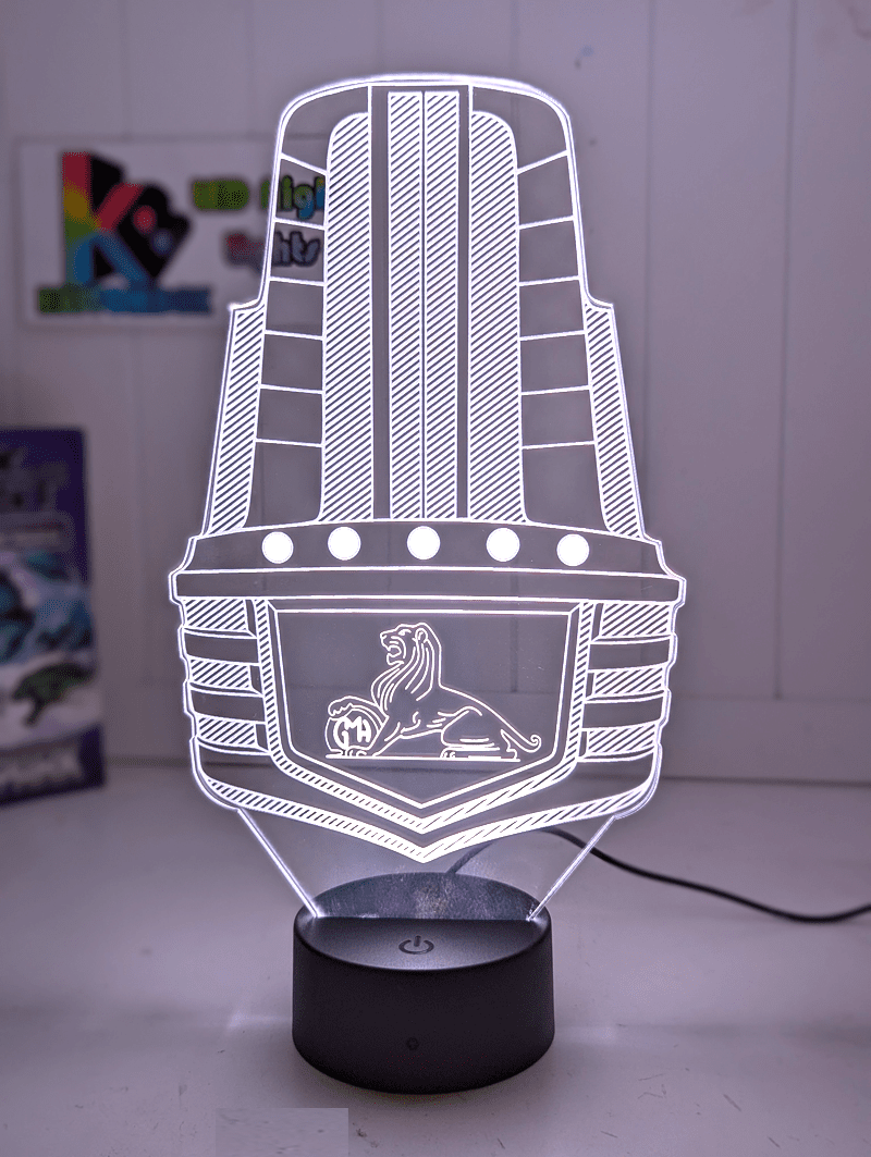 FJ HOLDEN Front Grill Emblem Logo Custom 3D LED Light Night Lamp - KustomboxNight Lights & Ambient LightingKustomboxStandard Size