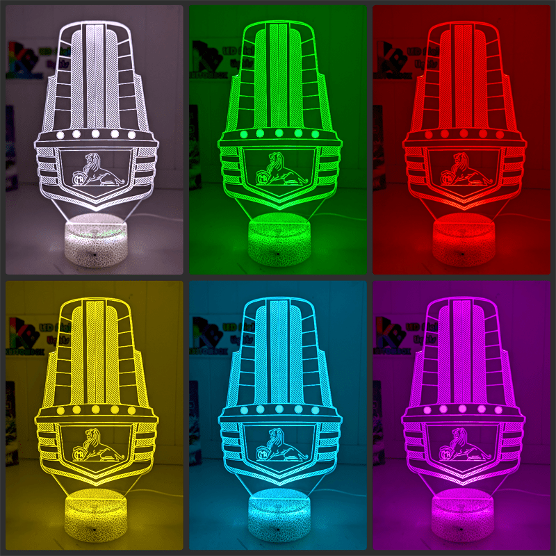 FJ HOLDEN Front Grill Emblem Logo Custom 3D LED Light Night Lamp - KustomboxNight Lights & Ambient LightingKustomboxStandard Size