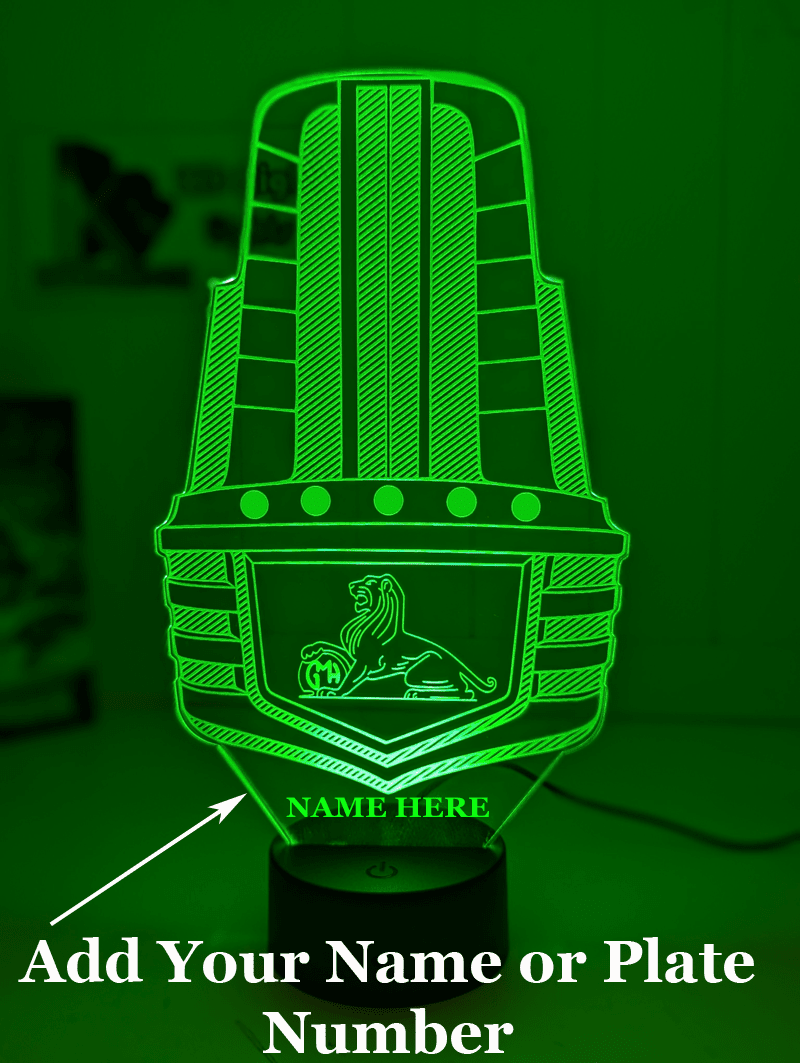 FJ HOLDEN Front Grill Emblem Logo Custom 3D LED Light Night Lamp - KustomboxNight Lights & Ambient LightingKustomboxStandard Size