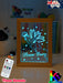 Flower Fairy Princess Personalised Name Timber Frame base USB 3D LED Night Light + Remote - KustomboxNight Lights & Ambient LightingKustomboxTimber Frame Light