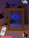 Flower Fairy Princess Personalised Name Timber Frame base USB 3D LED Night Light + Remote - KustomboxNight Lights & Ambient LightingKustomboxTimber Frame Light