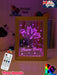Flower Fairy Princess Personalised Name Timber Frame base USB 3D LED Night Light + Remote - KustomboxNight Lights & Ambient LightingKustomboxTimber Frame Light
