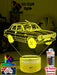 FORD ESCORT MK1 CAR PERSONALISED 3D LED NIGHT LIGHT MANCAVE BAR LIGHT - KustomboxNight Lights & Ambient LightingKustomboxStandard No Name