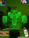 Formula F1 Racing Car 3D - LED Night Light 7 Colours + Remote Control - KustomboxNight Lights & Ambient LightingKustomboxStandard Size