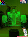 Formula F1 Racing Car 3D - LED Night Light 7 Colours + Remote Control - KustomboxNight Lights & Ambient LightingKustomboxStandard Size