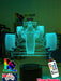 Formula F1 Racing Car 3D - LED Night Light 7 Colours + Remote Control - KustomboxNight Lights & Ambient LightingKustomboxStandard Size