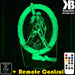 Freddie Mercury Queen Music 3D LED Night Light Lamp - KustomboxNight Lights & Ambient LightingKustomboxStandard Size