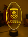 Freemantle Dockers Australian Football Club 3D LED Night Light - KustomboxNight Lights & Ambient LightingKustomboxStandard Size